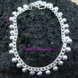 925 Silver Bell Design Anklet SBB-197-KA