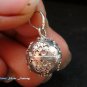 Silver Flower 12mm Chime Ball Pendant CH-323-KT