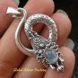 Silver Labradorite Snake Pendant SP-490-NY