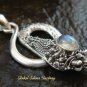 Silver Labradorite Snake Pendant SP-490-NY