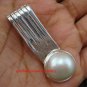 Sterling Silver Fancy Design Freshwater Pearl Pendant SP-629-KT