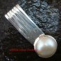 Sterling Silver Fancy Design Freshwater Pearl Pendant SP-629-KT