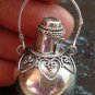 925 Sterling Silver Cremation, Keepsake Pendant w/Gem PP-406-KT