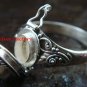 Sterling Silver Bali Poison Locket /Keepsake Ring w/Gem LR-645-KT