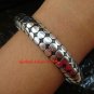 Large/ Chunky 925 Sterling Silver Outstanding Bali Bangle SBB-385-PS