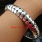 Large/ Chunky 925 Sterling Silver Outstanding Bali Bangle SBB-385-PS