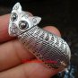 Cute Sterling Silver Cat Pin/ Brooch BC-171-KA