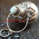 925 Sterling Silver Cremation, Keepsake Pendant w/Gem PP-405-KT