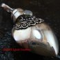 Sterling Silver Ornate Cremation, Keepsake, Perfume Pendant PP-397-KT