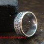 Sterling Silver Men, Women, Unisex Band Ring/ Spinner Ring SR-148-KA