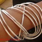 Ten Fancy Latest Design Sterling Silver Bangle SBB-392-PS