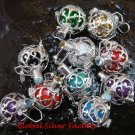 HOT Deal 10 x Wholesale Lot 16MM Sterling Silver Bali Harmony Ball SSB-354-GSF