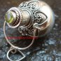 925 Sterling Silver Peridot Cremation, Keepsake Pendant  PP-404-KT