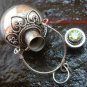 925 Sterling Silver Peridot Cremation, Keepsake Pendant  PP-404-KT