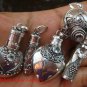 5x Wholesale Lot Mixed Style Cremation/Keepsake Pendants SSB-350-GSF