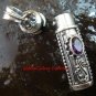 Sterling Silver Bali Cremation, Keepsake Pendant Amethyst PP-381-KT