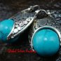 Sterling Silver Turquoise Earrings ER-635-KT