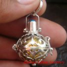 18MM Sterling Silver Bali Harmony Ball/ Pregnancy Ball/ Dream Ball Pendant Turquoise HB-348-KT