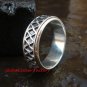Sterling Silver Men, Women, Unisex Band Ring/ Spinner Ring SR-145-KA