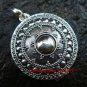 Round 925 Silver Bali Locket Pendant LP-195-IKP