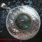 Large 925 Silver Bamboo/ Braided Design Pendant Labradorite SP-642-KT