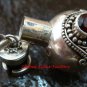 New Model 925 Silver Bali Ornate Cremation Pendant w/Garnet PP-384-KT