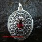 925 Silver Garnet Keepsake Locket Pendant LP-197-IKP