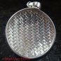 Large 925 Silver Bamboo/ Braided Design Pendant Pink Pearl SP-641-KT