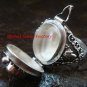 925 Silver Blue Topaz Locket Ring LR-629-KT