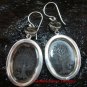 Sterling Silver Clear Quartz Crystal Earrings Amethyst ER-640-KT