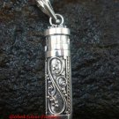 Hand Made 925 Silver Bali Cremation / Keepsake Pendant PP-385-KT