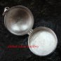 Sterling Silver Bali Round Keepsake Locket Pendant w/Rainbow Moonstone LP-198-IKP