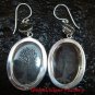 Sterling Silver Clear Quartz Crystal Earrings Citrine ER-641-KT
