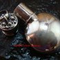 Sterling Silver  Ornate Cremation /Perfume Pendant Garnet PP-388-KT