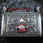 Handcrafted 925 Silver Bali Keepsake Pendant Garnet LP-200-IKP