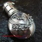 Sterling Silver Ornate Cremation /Perfume Pendant Rainbow Moonstone PP-389-KT