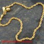 Sterling Silver & 22kt Gold Plated Women Anklet w Charms SBB-391-KT