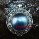 New Model Sterling Silver Fresh Water Pearl Keepsake Locket Pendant LP-210-KA