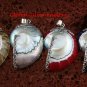 4x Wholesale 925 Silver Natural Nautilus Shell Pendants - Assorted Colour SSB-336-GSF