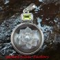 925 Silver & Peridot Crystal Pendant SP-635-KT