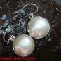 Large & Bold Mabe Pearl in 925 Sterling Silver Eerrings ER-648-KT