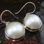 Large & Bold Mabe Pearl in 925 Sterling Silver Eerrings ER-648-KT