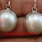 Large & Bold Mabe Pearl in 925 Sterling Silver Eerrings ER-648-KT