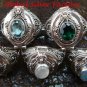 5x Wholesale 925 Silver Bali Poison Keepsake Rings SSB-352-KT