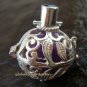 20mm Silver & Amethyst Harmony Ball HB-337-KT