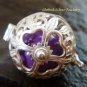 20mm Silver & Amethyst Harmony Ball HB-337-KT