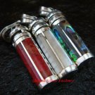 3x 925 Silver Cremation, Ashes, Perfume Pendants SSB-306-GSF