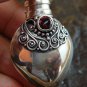 Sterling Silver Ornate Cremation, Keepsake, Perfume Pendant PP-401-KT