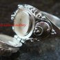 925 Silver Peridot Locket Ring LR-651-KT