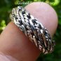 Sterling Silver Unisex Ring SR-203 Size U 1/2